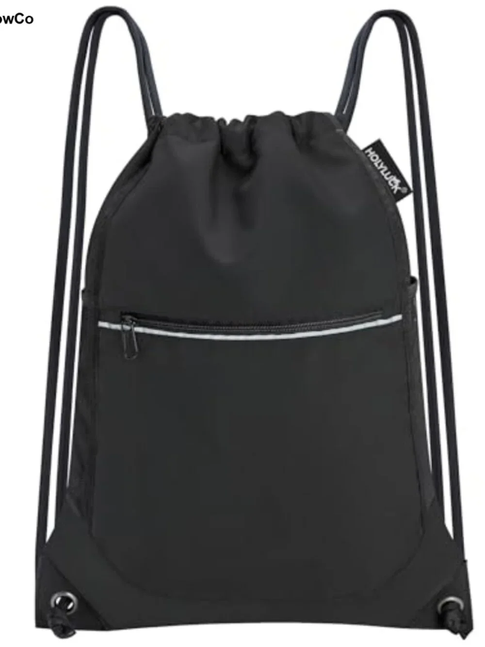 Drawstring Backpack Gym Bag Mesh Pockets String Bag Men Women Sports Travel